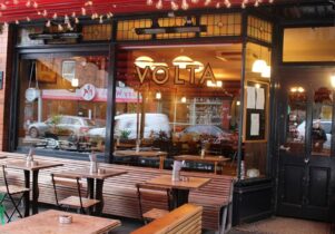The front of Didsbury restaurant Volta.