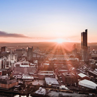 Manchester skyline