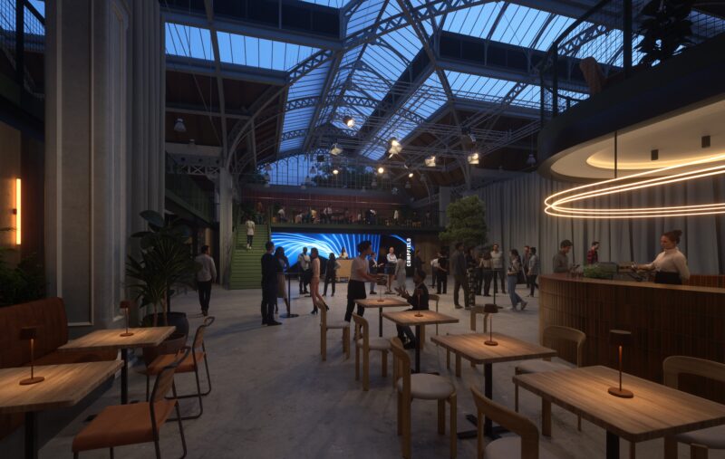 Campfield - Night internal shot #1