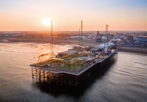 Blackpool South Pier courtesy of Visit Blackpool.