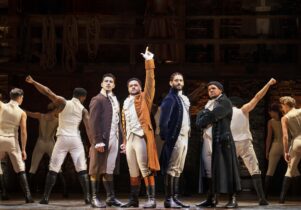 Hamilton at the Palace Theatre Manchester