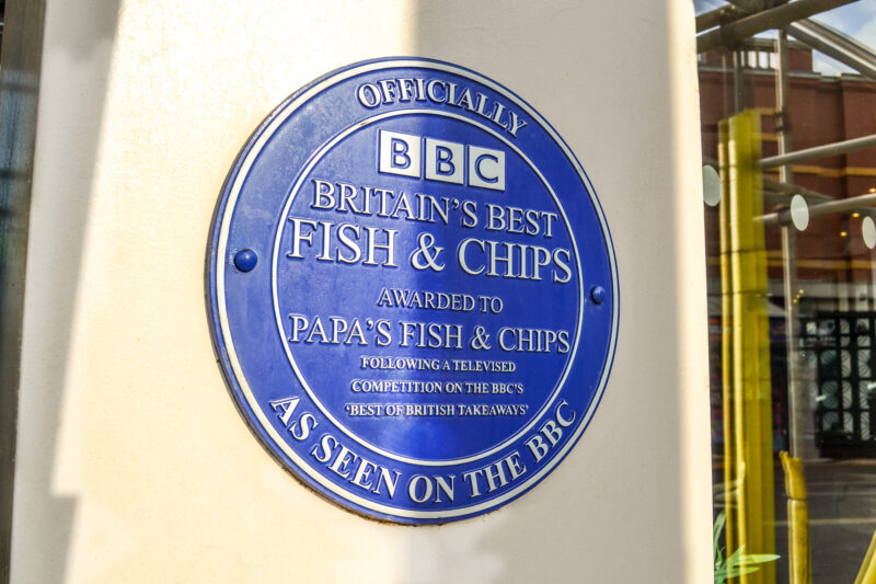 Plaque of BBC