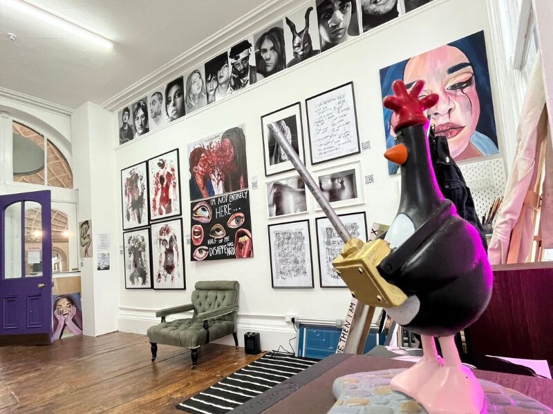 Ni Studios - Artist Studio & Gallery (Interior)