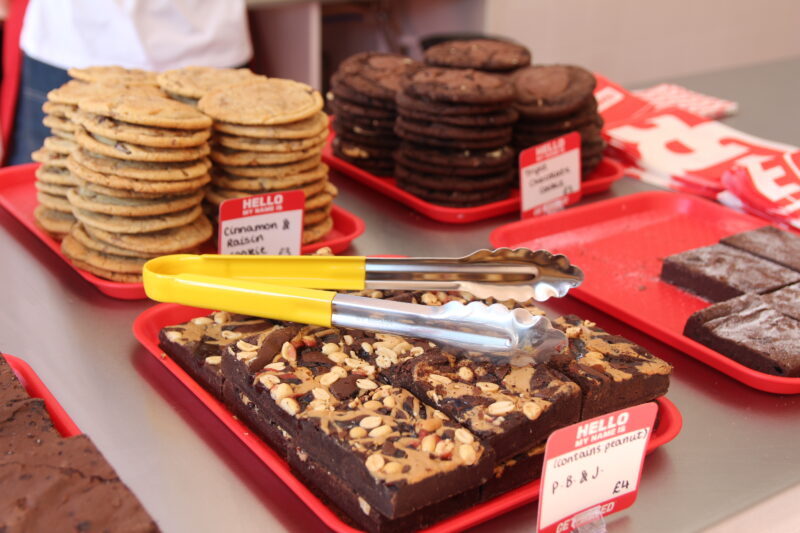 Get Baked Brownies and counter top treats