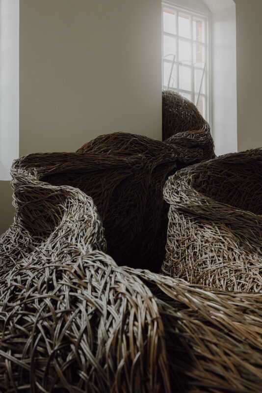 Laura Ellen Bacon, Into Being, 2025. Photo © India Hobson, courtesy Yorkshire Sculpture Park