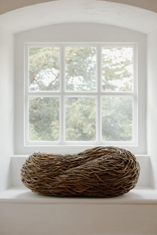 Laura Ellen Bacon, Into Being, 2025. Photo © India Hobson, courtesy Yorkshire Sculpture Park