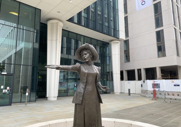 Emmeline Pankhurst statue, St Peter's Square